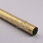 巻上げ式ブラインドおよびカーテン アルミニウム セクションのための金吹き付け塗装のアルミニウム円形の管