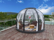 イグルーの測地線ドームのテントのあたりの透明な庭のガラス家の大きいアルミニウム プロフィール