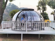 安全なアルミニウム ポリカーボネートのドームの家の大きいアルミニウム プロフィールは円形になる